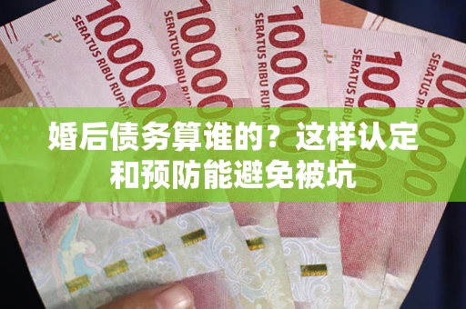 北京婚后债务算谁的？这样认定和预防能避免被坑