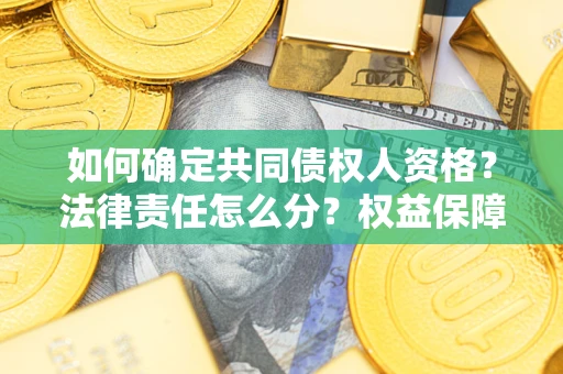 北京如何确定共同债权人资格？法律责任怎么分？权益保障技巧揭秘！