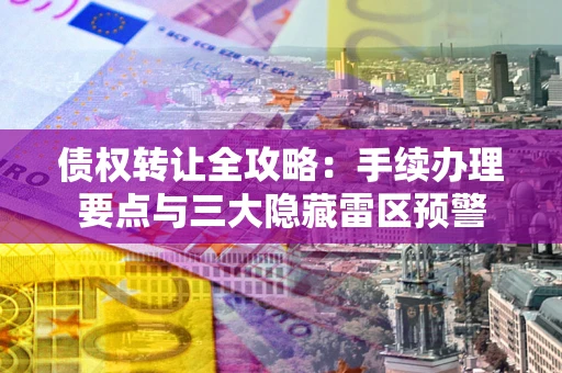 北京债权转让全攻略：手续办理要点与三大隐藏雷区预警